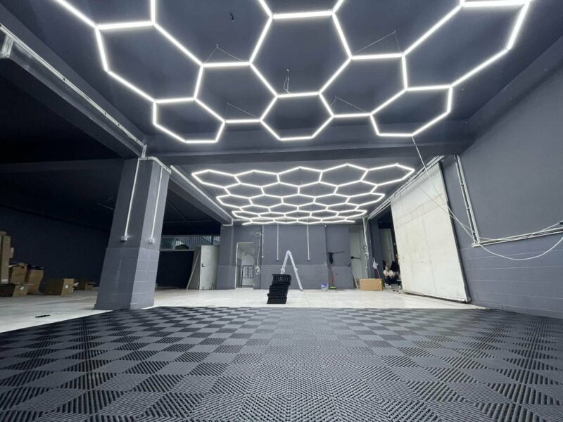 Hexagon Led Lights Forma Ypologismoy 25759 Spraygungr