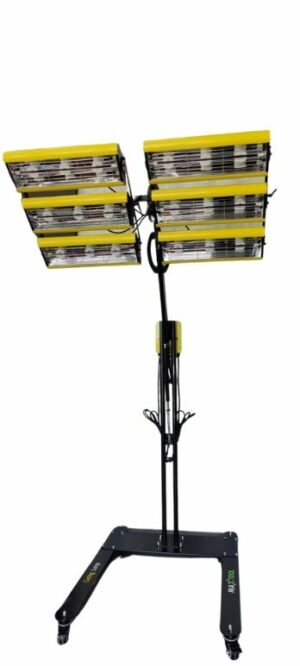Υπέρυθρη ακτίνα στεγνώματος 6 λαμπών 7800W MAXTOOL