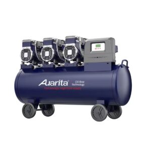 Αεροσυμπιεστής 6hp 100lt 220V αθόρυβος AUARITA BLUE