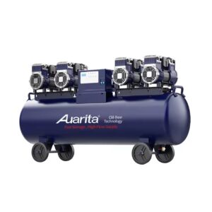 Αεροσυμπιεστής 8hp 120lt 220V αθόρυβος AUARITA BLUE