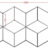 Φωτιστικό led diamond 6103 243,9cm X 558,6cm